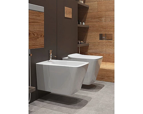 Заказать Биде Timo Soli TK-304 подвесное Белое в магазине сантехники Santeh-Crystal.ru