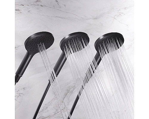 Заказать Душевая система AM.PM Like F0780522 с термостатом Черная матовая в магазине сантехники Santeh-Crystal.ru