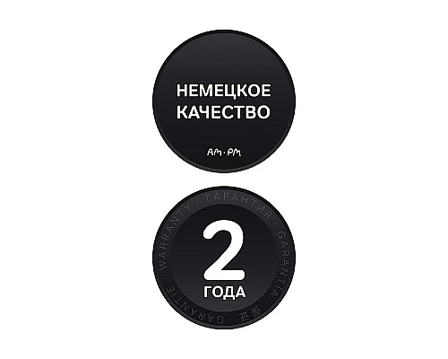 Заказать Душевая система AM.PM Like F0780522 с термостатом Черная матовая в магазине сантехники Santeh-Crystal.ru