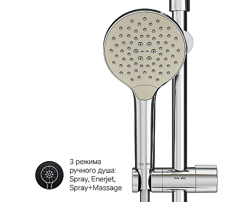 Приобрести Душевая система AM.PM Like F0780464 Хром в магазине сантехники Santeh-Crystal.ru