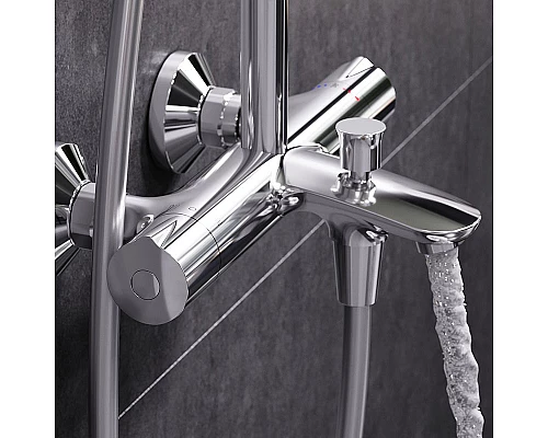 Приобрести Душевая система AM.PM Like F0780564 Хром в магазине сантехники Santeh-Crystal.ru
