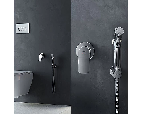 Заказать Гигиенический душ со смесителем AM.PM X-Joy F40H85A00 Хром в магазине сантехники Santeh-Crystal.ru