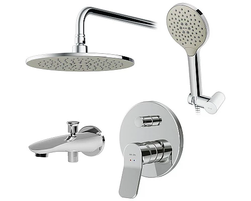 Купить Душевая система AM.PM X-Joy FB85A10010 Хром в магазине сантехники Santeh-Crystal.ru
