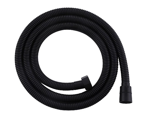 Купить Душевой шланг Abber AF0020B Черный матовый в магазине сантехники Santeh-Crystal.ru