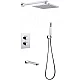 Купить Душевая система Abber Insel AF8050 с термостатом Хром в магазине сантехники Santeh-Crystal.ru