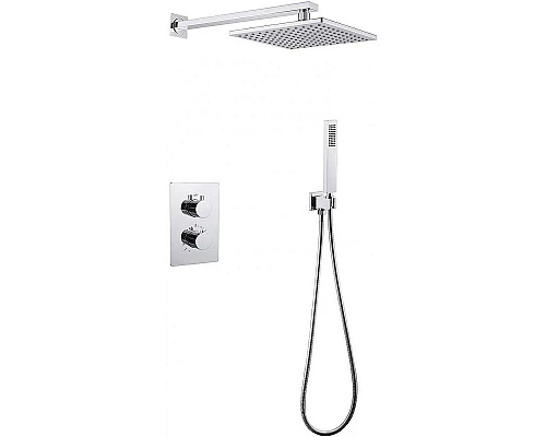 Купить Душевая система Abber Insel AF8051 с термостатом Хром в магазине сантехники Santeh-Crystal.ru