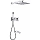 Приобрести Душевая система Abber Daheim AF8217 Хром в магазине сантехники Santeh-Crystal.ru