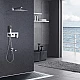 Приобрести Душевая система Abber Daheim AF8217 Хром в магазине сантехники Santeh-Crystal.ru