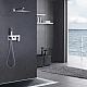 Приобрести Душевая система Abber Daheim AF8218 Хром в магазине сантехники Santeh-Crystal.ru