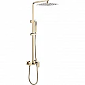 Душевая система Abber Daheim AF8220G Золото матовое