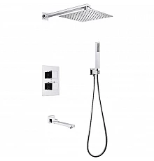 Душевая система Abber Daheim AF8250 с термостатом Хром