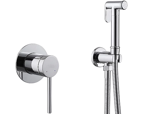 Гигиенический душ со смесителем Abber Emotion AF8825 Хром