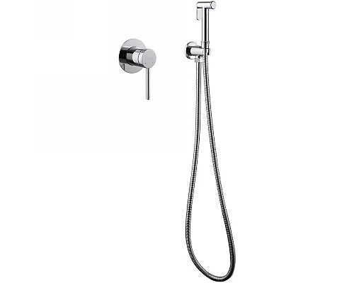 Гигиенический душ со смесителем Abber Emotion AF8825 Хром