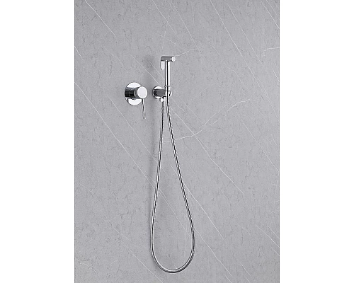 Гигиенический душ со смесителем Abber Emotion AF8825 Хром