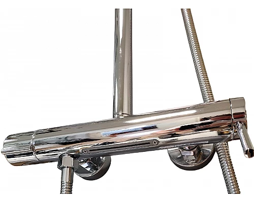 Душевая система Abber Emotion AF8816B Черная матовая