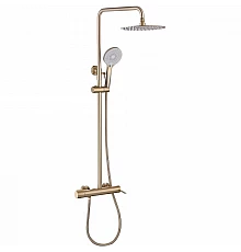 Душевая система Abber Emotion AF8816G Золото матовое