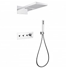 Душевая система Abber Rund AF8752 с термостатом Хром