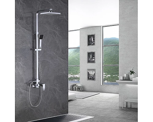 Заказать Душевая система Abber Wasserfall AF8616 Хром в магазине сантехники Santeh-Crystal.ru