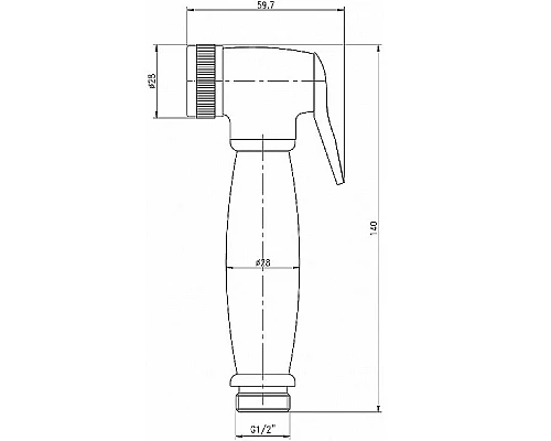 Приобрести Гигиенический душ Aquanet FT01001.00 246849 Хром в магазине сантехники Santeh-Crystal.ru