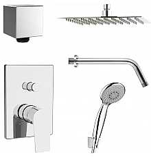 Душевая система Aquanet Static 2.03 257159 Хром