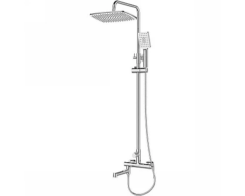 Купить Душевая система BelBagno Acqua ACQUA-VSCM-CRM Хром в магазине сантехники Santeh-Crystal.ru