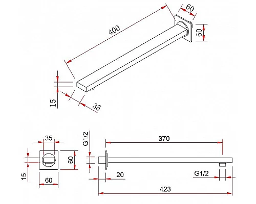 Купить Душевая система Berges Ventas 2S Black 073002 Черная матовая в магазине сантехники Santeh-Crystal.ru