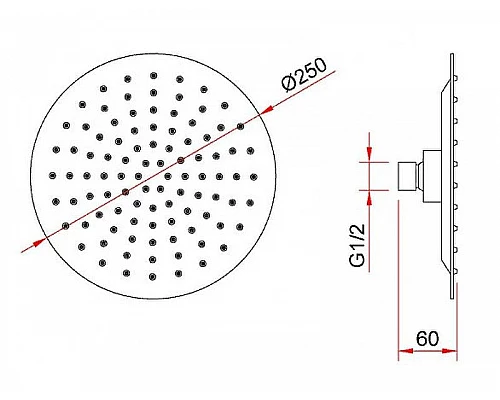Купить Душевая система Berges Ventas 2R 073003 Хром сильвер в магазине сантехники Santeh-Crystal.ru