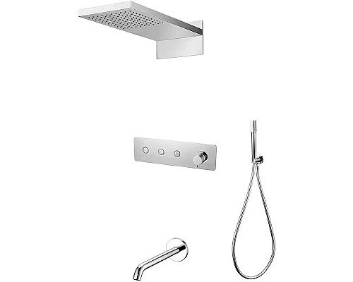 Купить Душевая система Boheme Fusion 130-2-CR Хром в магазине сантехники Santeh-Crystal.ru