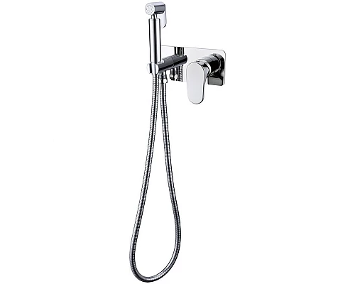 Приобрести Гигиенический душ со смесителем Boheme Spectre 457-CR Хром в магазине сантехники Santeh-Crystal.ru