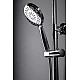 Заказать Душевая система Boheme Spectre 458-NB Никель в магазине сантехники Santeh-Crystal.ru