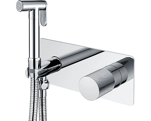 Купить Гигиенический душ со смесителем Boheme Stick 127-CRCR.2 Хром в магазине сантехники Santeh-Crystal.ru