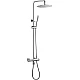 Купить Душевая система Boheme Uno 468-T-CR с термостатом Хром в магазине сантехники Santeh-Crystal.ru