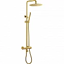 Душевая система Boheme Uno 468-T-MG с термостатом Золото матовое