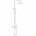 Душевая система Boheme Uno 468-T-MW с термостатом Белая матовая