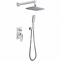 Душевая система Boheme Venturo 374-W Белая Хром
