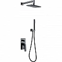 Душевая система Boheme Venturo 374-SGM Оружейная сталь глянцевая