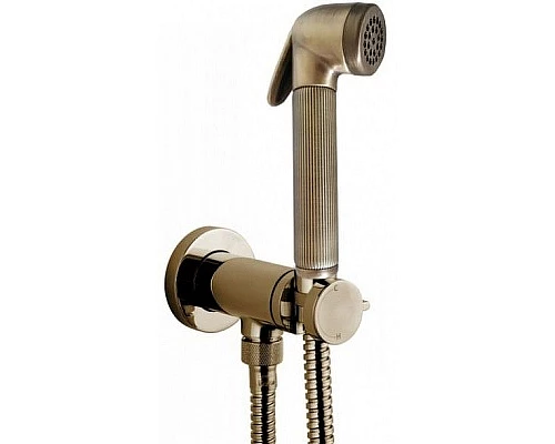 Купить Гигиенический душ со смесителем Bossini Nikita E37008B.022 Бронза в магазине сантехники Santeh-Crystal.ru