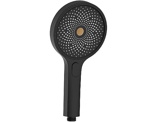 Купить Душевая лейка Bravat P70301BW-ENG Черная матовая в магазине сантехники Santeh-Crystal.ru