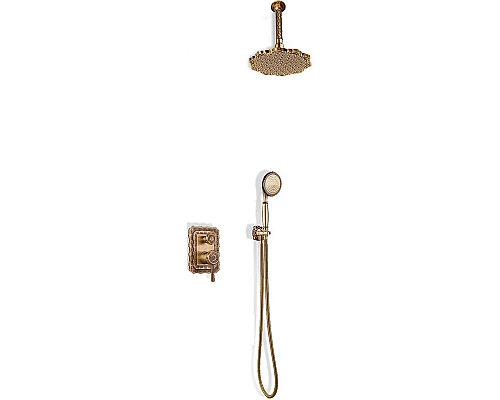 Приобрести Душевая система Bronze de Luxe Windsor 10138/1F Бронза в магазине сантехники Santeh-Crystal.ru