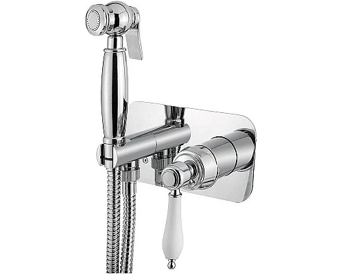 Заказать Гигиенический душ со смесителем Cezares APHRODITE-DIF-01-Bi Хром в магазине сантехники Santeh-Crystal.ru