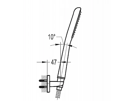 Приобрести Душевой гарнитур Cezares City CITY-F-KD-01 Хром в магазине сантехники Santeh-Crystal.ru