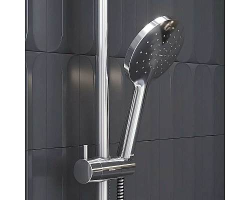 Купить Душевая система Damixa Jupiter 977810000 с термостатом Хром в магазине сантехники Santeh-Crystal.ru