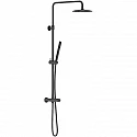 Душевая система Damixa Scandinavian Pure 936800300 с термостатом Черная матовая Душевая система Damixa Scandinavian Pure 936800300 с термостатом Черная матовая