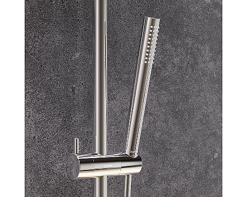 Купить Душевая система Damixa Scandinavian Pure 936750000 с термостатом Хром в магазине сантехники Santeh-Crystal.ru