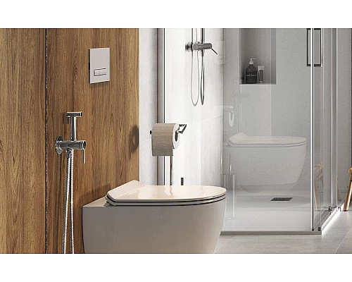 Приобрести Гигиенический душ со смесителем Excellent Pi Arex AREX.1204CR Хром в магазине сантехники Santeh-Crystal.ru