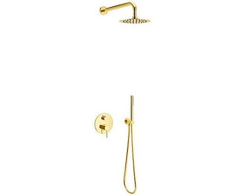 Приобрести Душевая система Excellent Pi AREX.SET.1245GL Золото в магазине сантехники Santeh-Crystal.ru