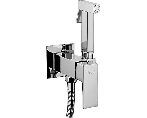 Купить Гигиенический душ со смесителем Frap F7506 Хром в магазине сантехники Santeh-Crystal.ru