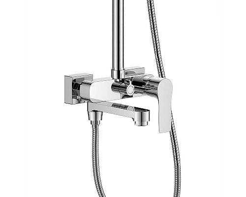 Приобрести Душевая система Haiba HB2401 Хром в магазине сантехники Santeh-Crystal.ru