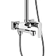 Приобрести Душевая система Haiba HB2401 Хром в магазине сантехники Santeh-Crystal.ru