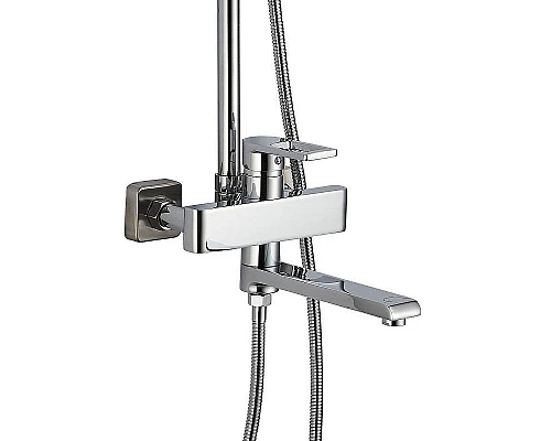 Купить Душевая система Haiba HB2424 Хром в магазине сантехники Santeh-Crystal.ru